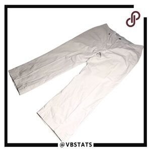 The Field Men's Fine European‎ Tailoring Khaki Pants Cream Size 36W/Large